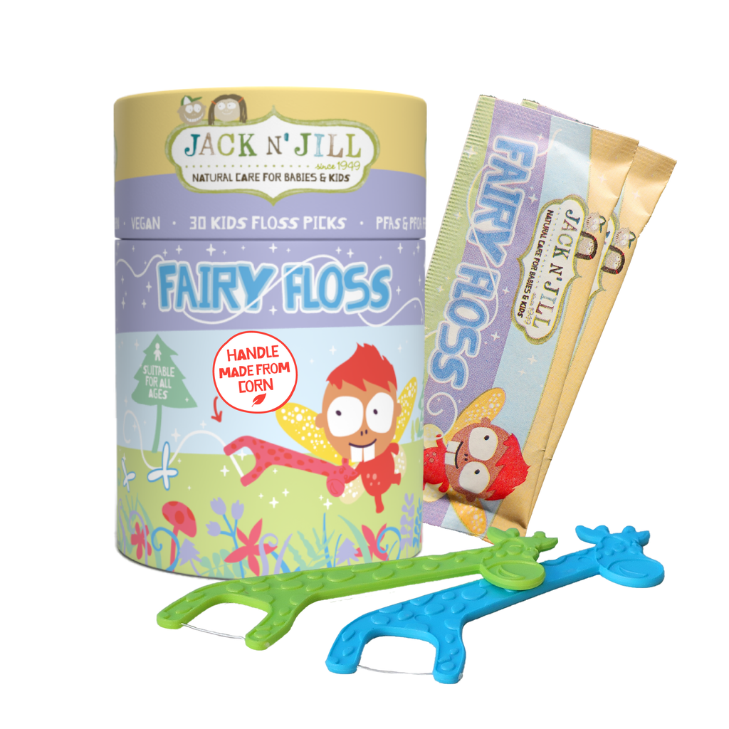 Jack N' Jill Fairy Floss Picks 30 pcs