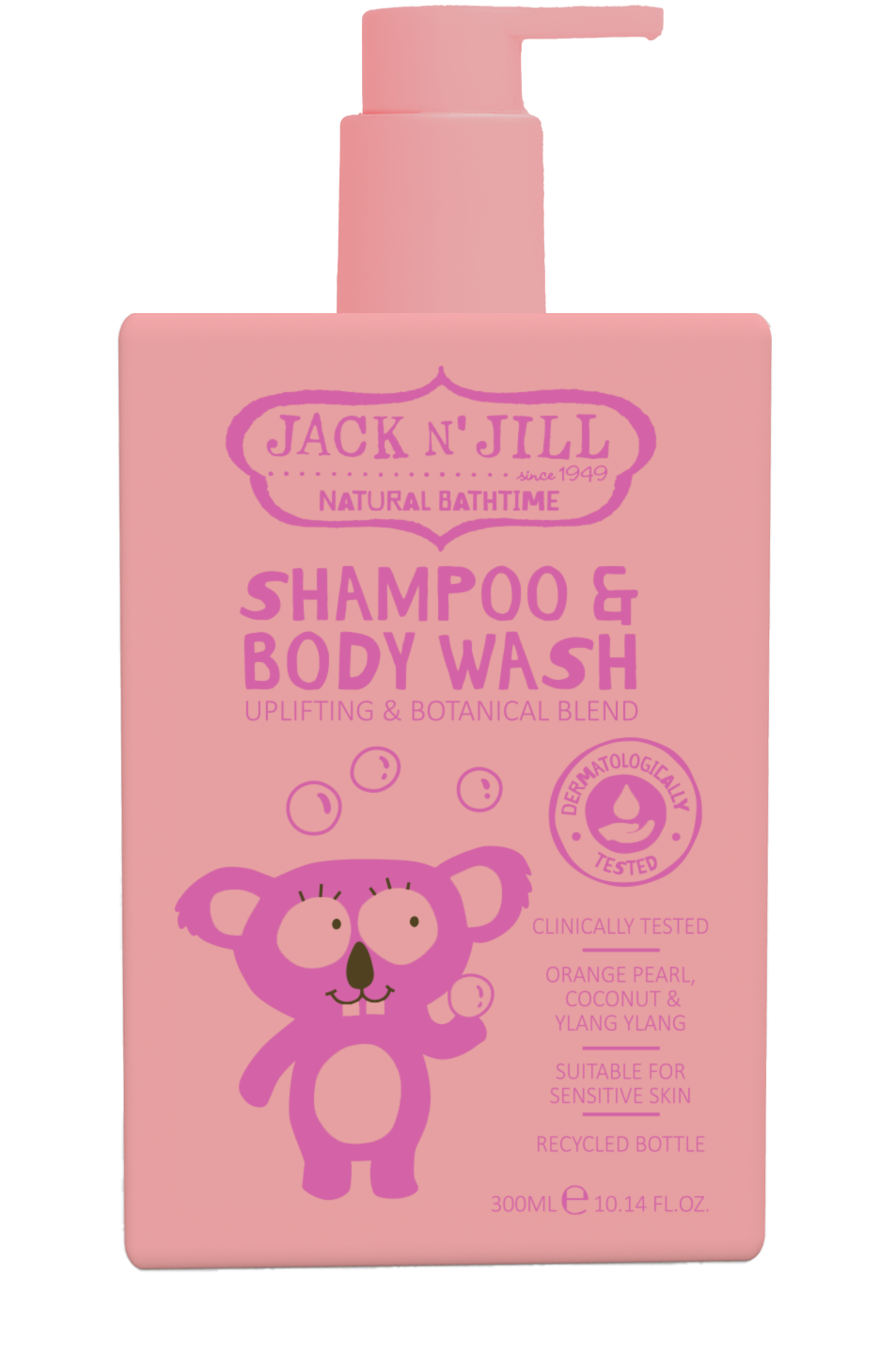 Jack N' Jill Shampoo & Body Wash - (Pink)