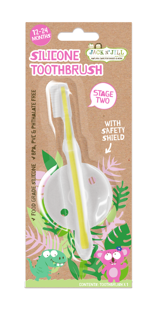 Jack N Jill Silicone Toothbrush (Stage 2)