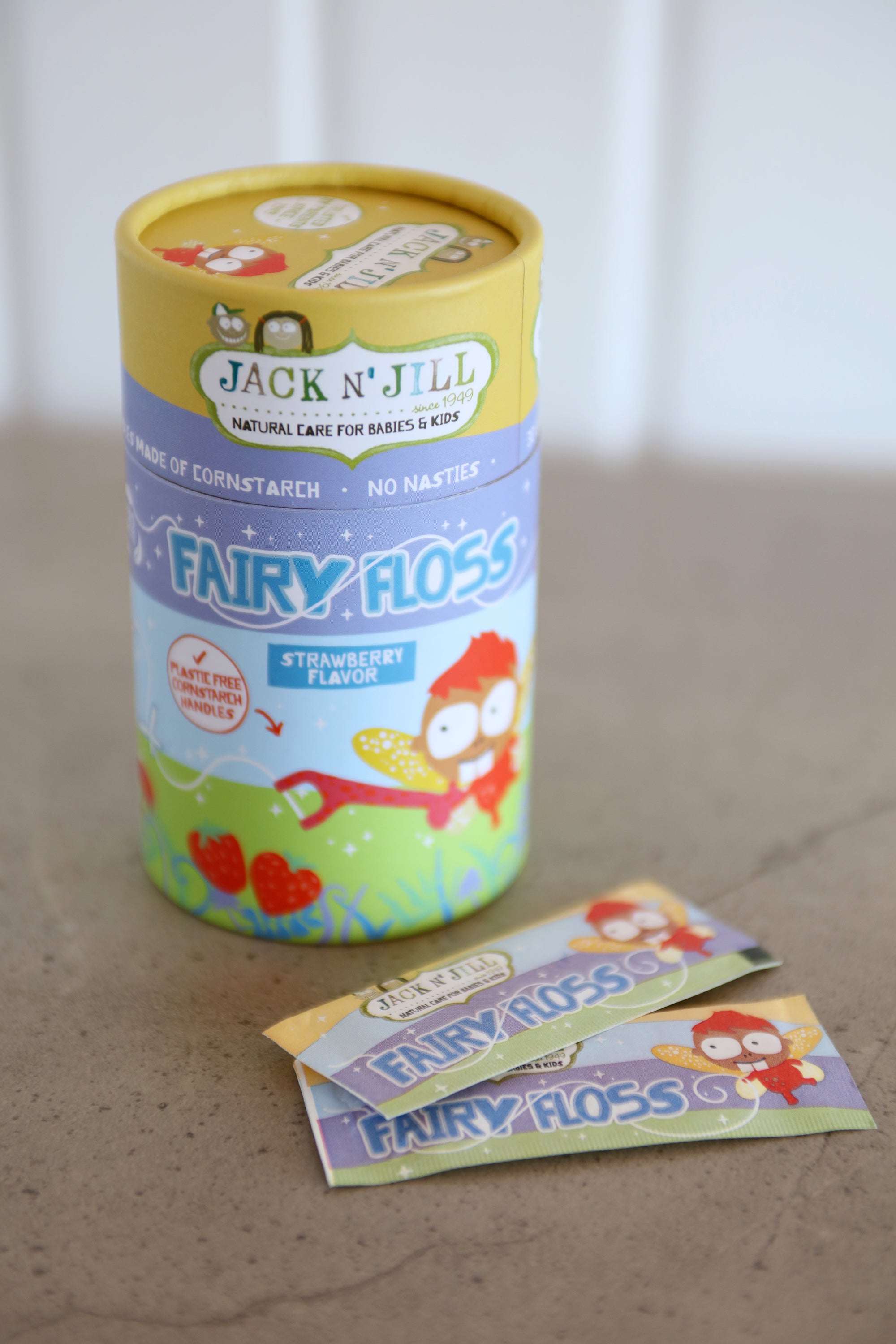 Jack N' Jill Fairy Floss Picks 30 pcs