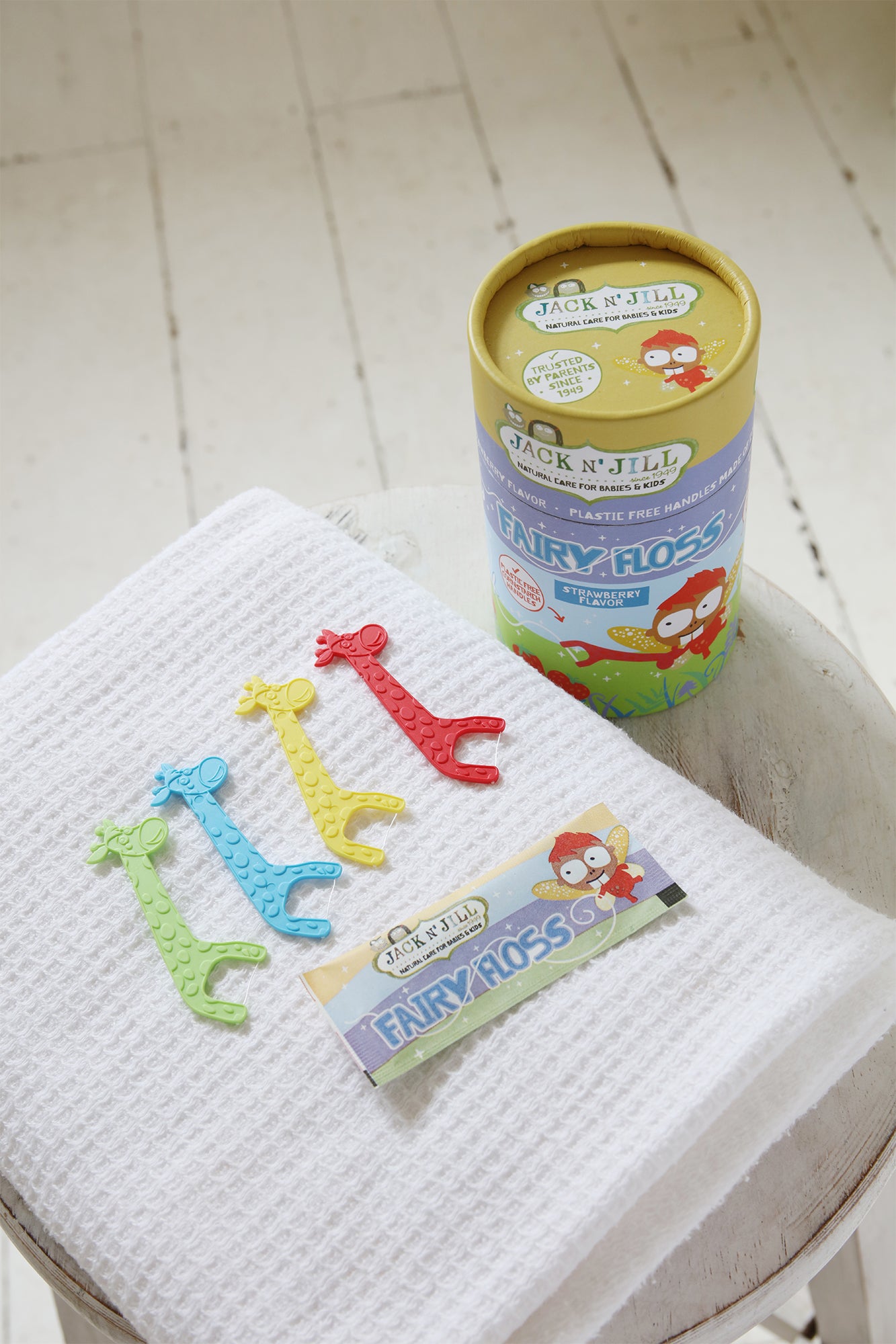 Jack N' Jill Fairy Floss Picks 30 pcs